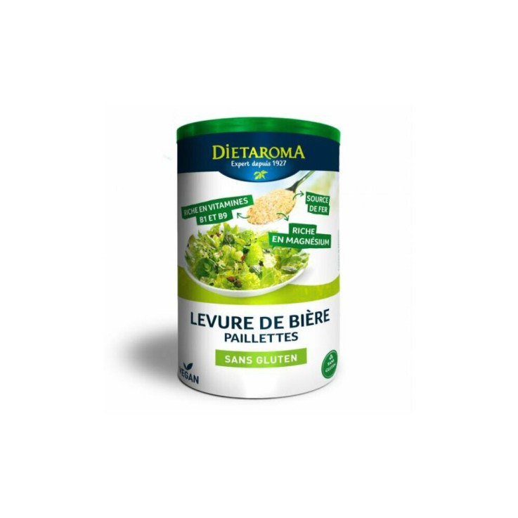 Levure de bière en Paillettes - Sans gluten - 175g