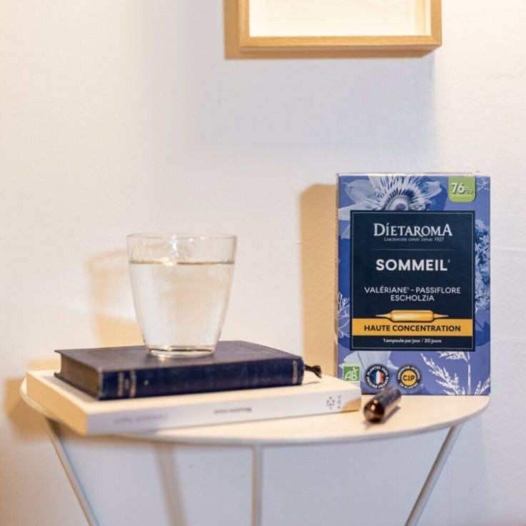 CIP Sommeil bio - Passiflore, Valériane, Escholtzia - 20 ampoules