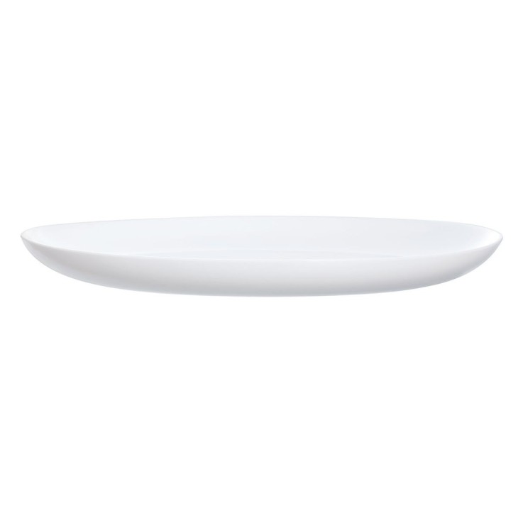Plat blanc 33 x 25 cm -DIWALI