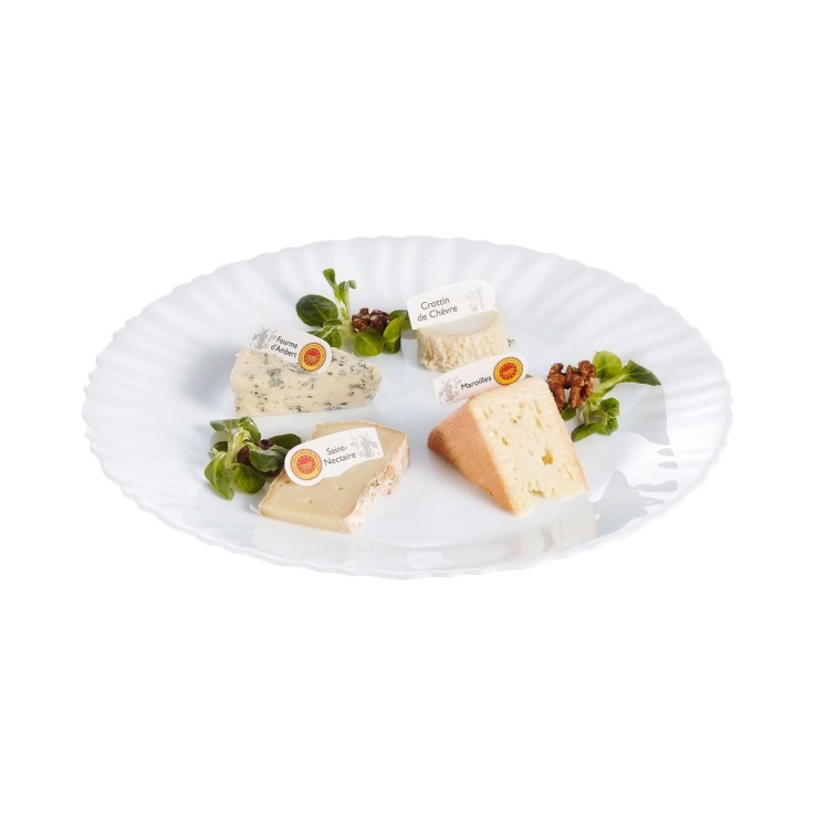 Plat blanc 30 cm -FESTON