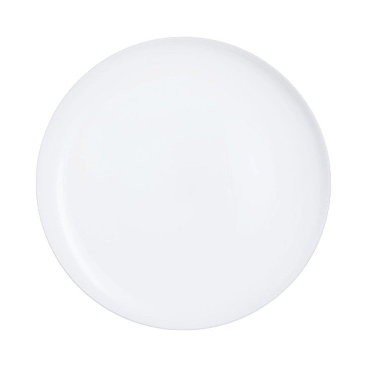 Assiette à pizza blanche 32cm -FRIEND'S TIME