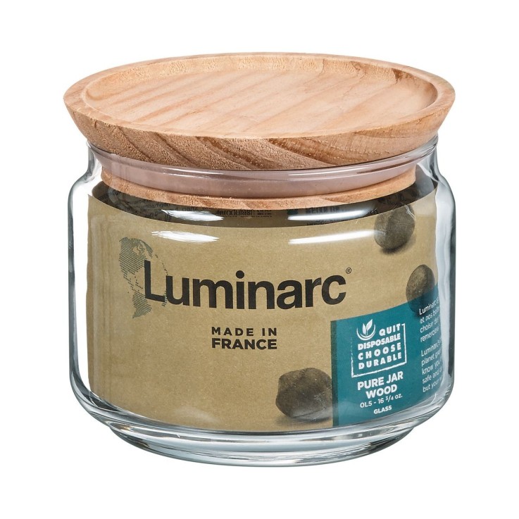 Pot de conservation 50cl -PURE JAR WOOD