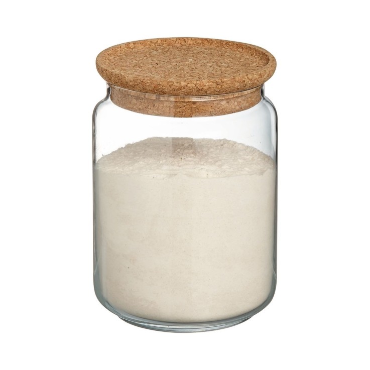 Pot de conservation en verre 2L -PURE JAR CORK