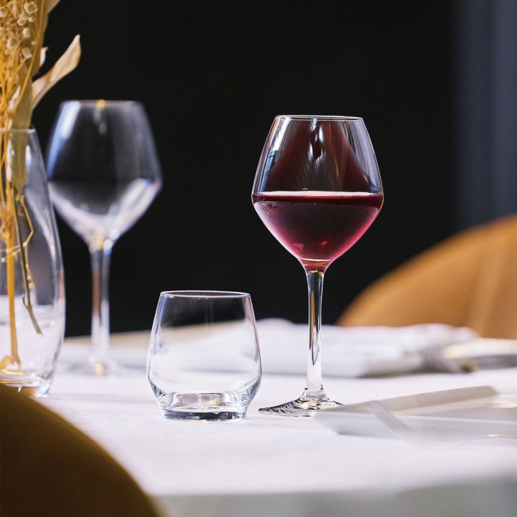 6 Verres à pied 47 cl Cabernet Vins Jeunes - Verre à vin