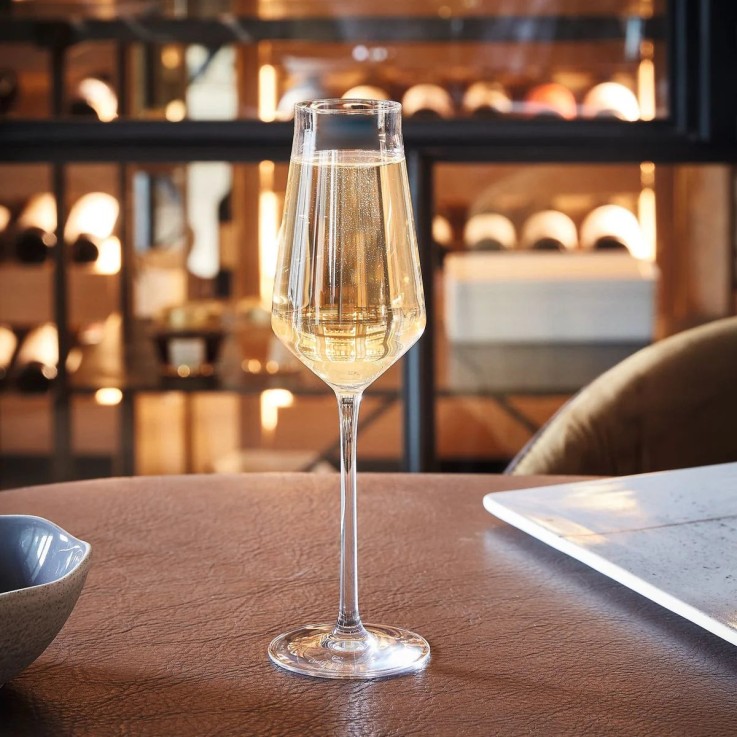 6 flûtes à champagne 21cL Reveal Up