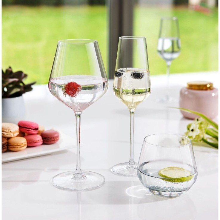 6 flûtes à Champagne 21cl Ultime -  Verre ultra transparent moderne