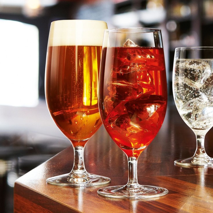 6 verres à pied multi-usages 40 cl Cabernet