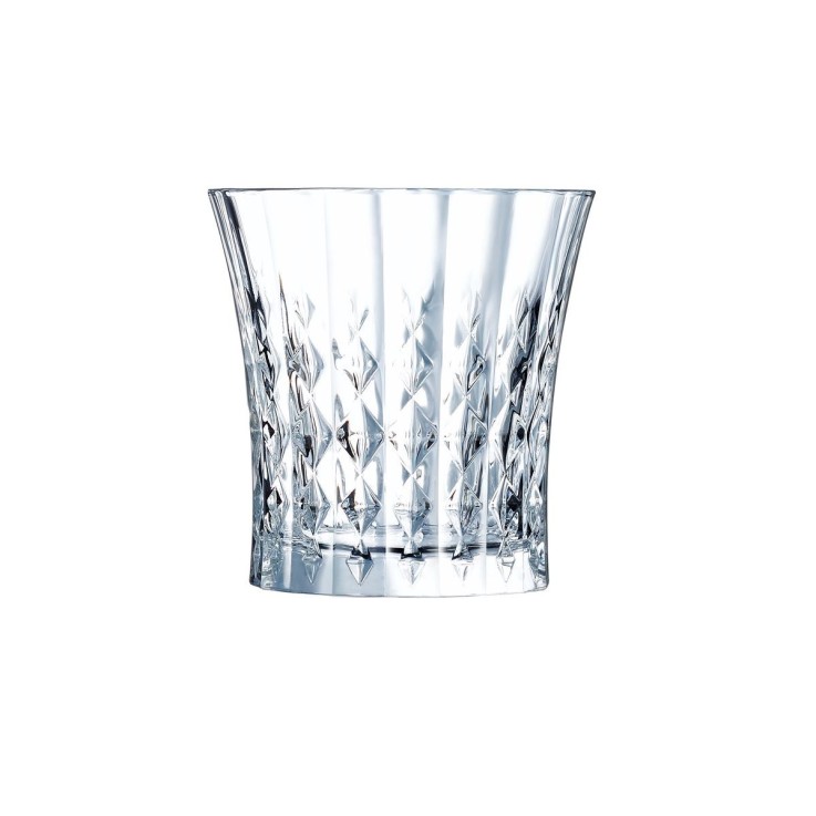 6 verres à eau 27cl Lady Diamond - Verre ultra transparent au design vintage