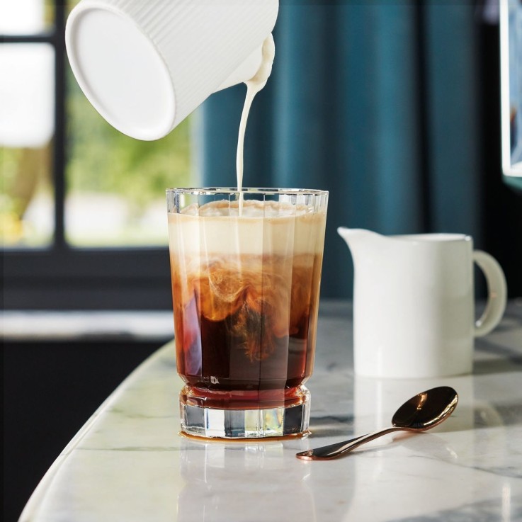 6 verres à eau, jus et soda 36cl Macassar - Kwarx au design vintage