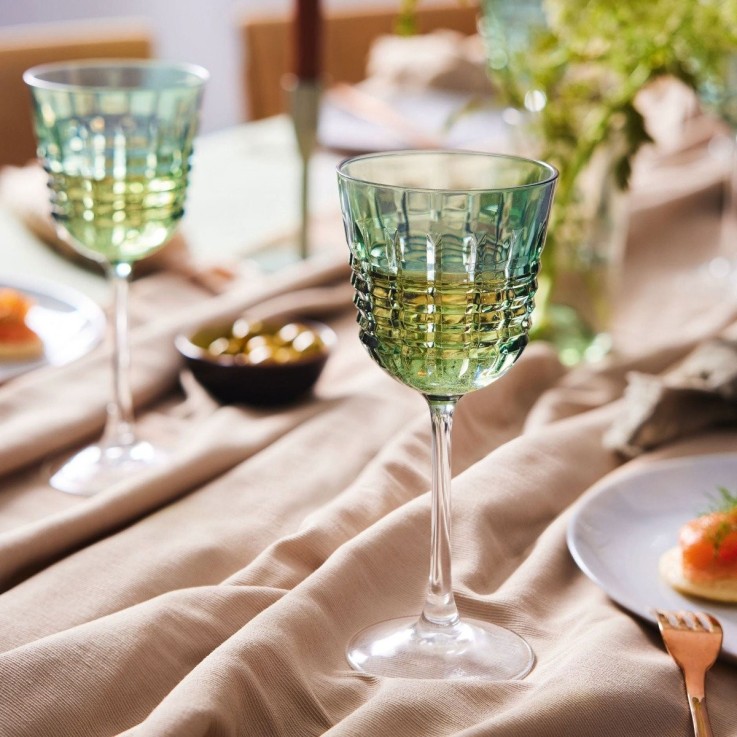 4 verres à pied 25cl Rendez-Vous Brume