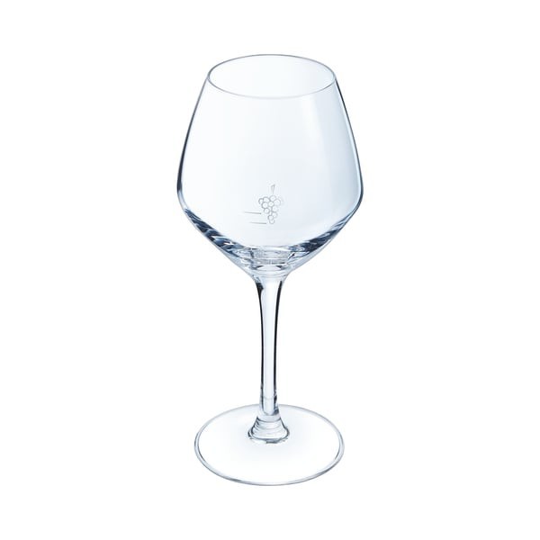 6 verres à pied jaugés 35 cl Cabernet Vins Jeunes