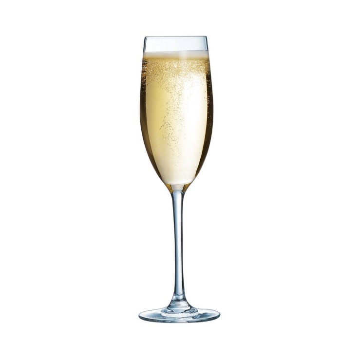 6 Flûtes à champagne 24 cl Cabernet