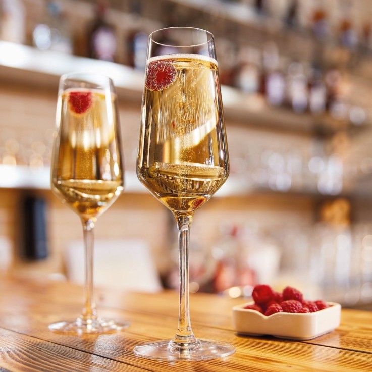 6 flûtes à Champagne 23cl