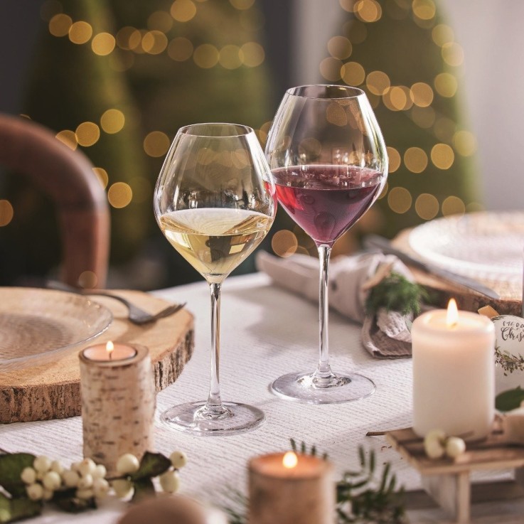 6 verres à vin 35 cl Cheer Up