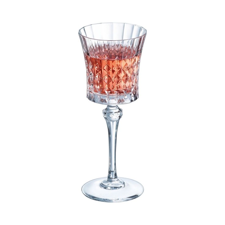 4 verres à pied 19 cl Lady Diamond