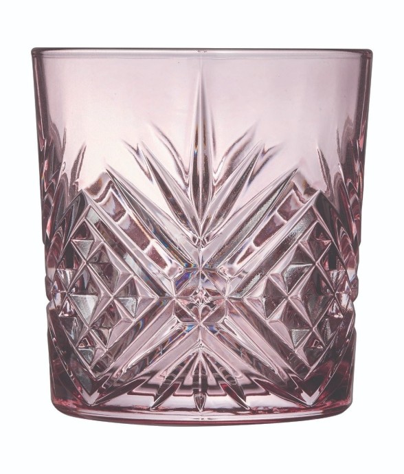 4 verres à eau mauves 30 cl...