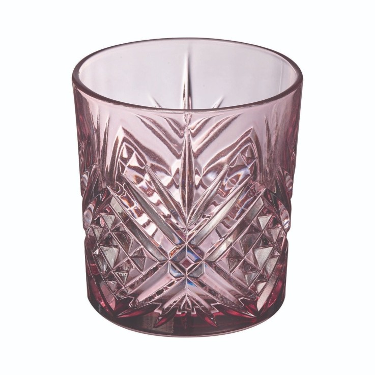 4 verres à eau mauves 30 cl -SALZBURG