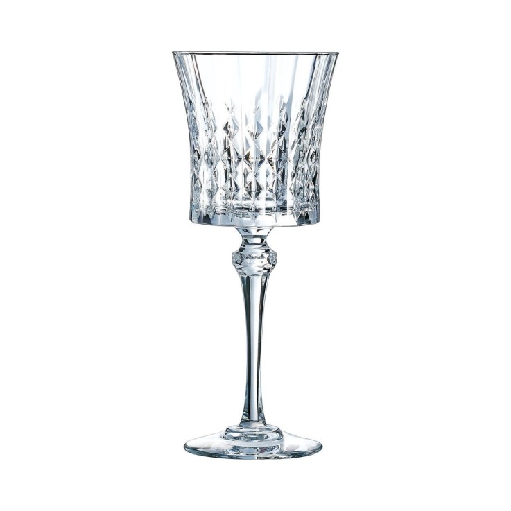 4 verres à pied 27 cl Lady Diamond