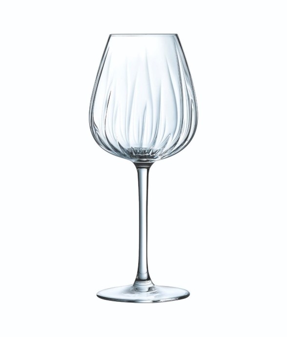 4 verres à pied 47 cl Swirly