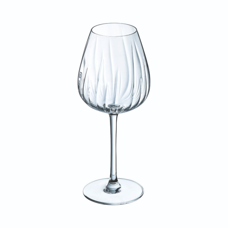 4 verres à pied 47 cl Swirly