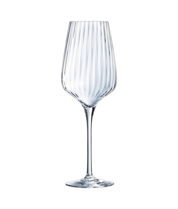 6 verres à pied 45 cl Symétrie