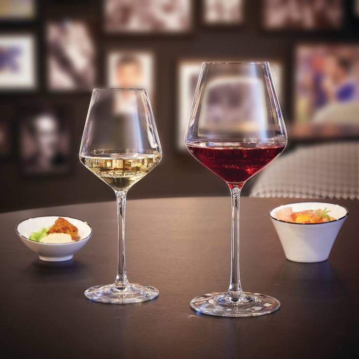 6 verres à pied 28 cl Distinction