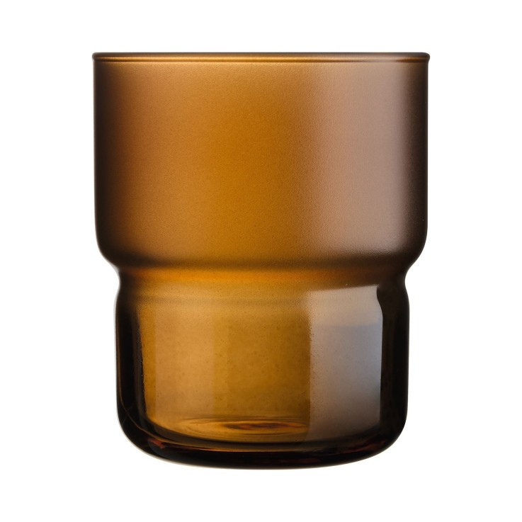 12 verres 27 cl en verre teinté -MOKA DELICE