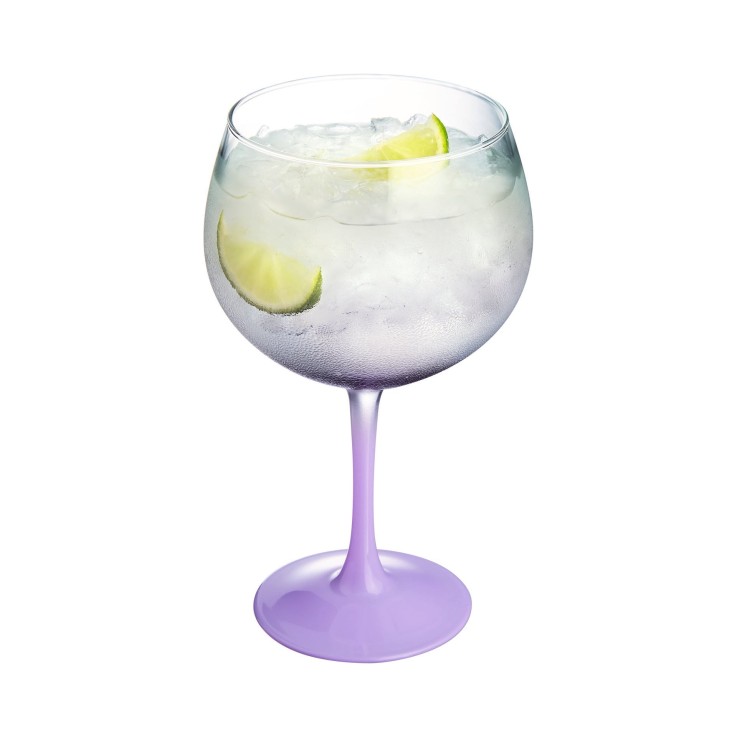 6 verres à cocktail 70 cl violets -SUMMER POP