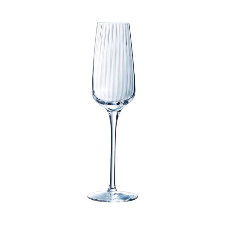 6 flûtes à champagne 21 cl Symétrie