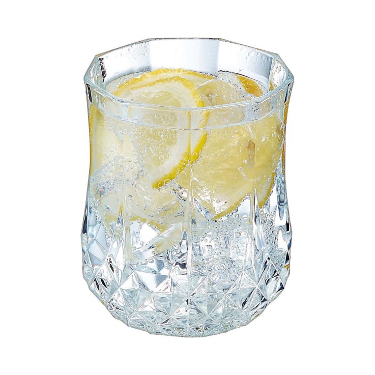 4 verres bas 23 cl Longchamp