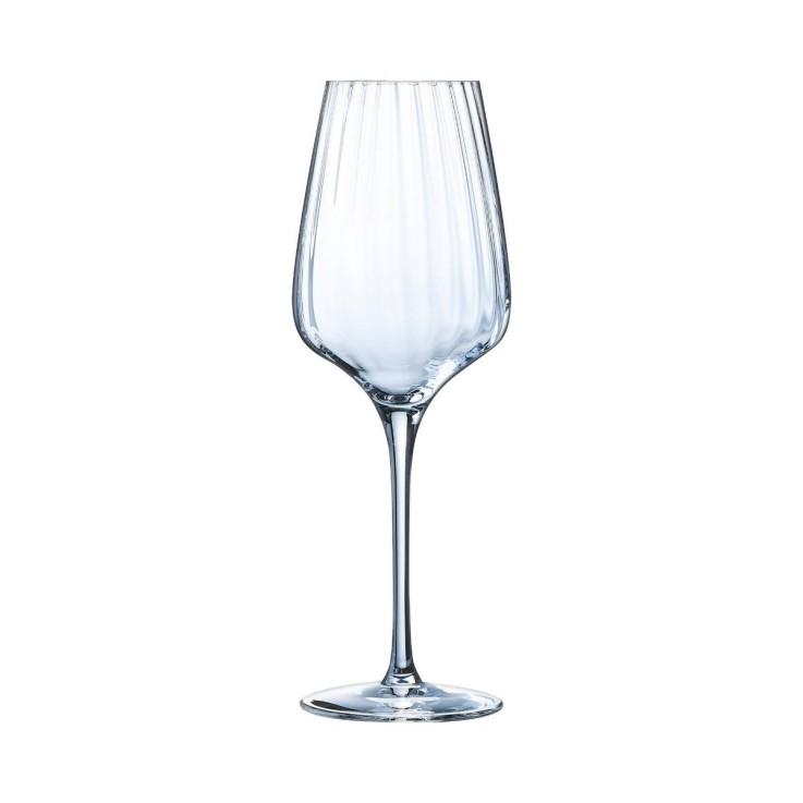 6 verres à pied 35 cl Symétrie