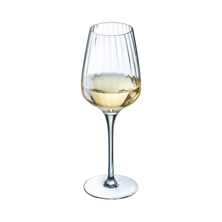 6 verres à pied 35 cl Symétrie