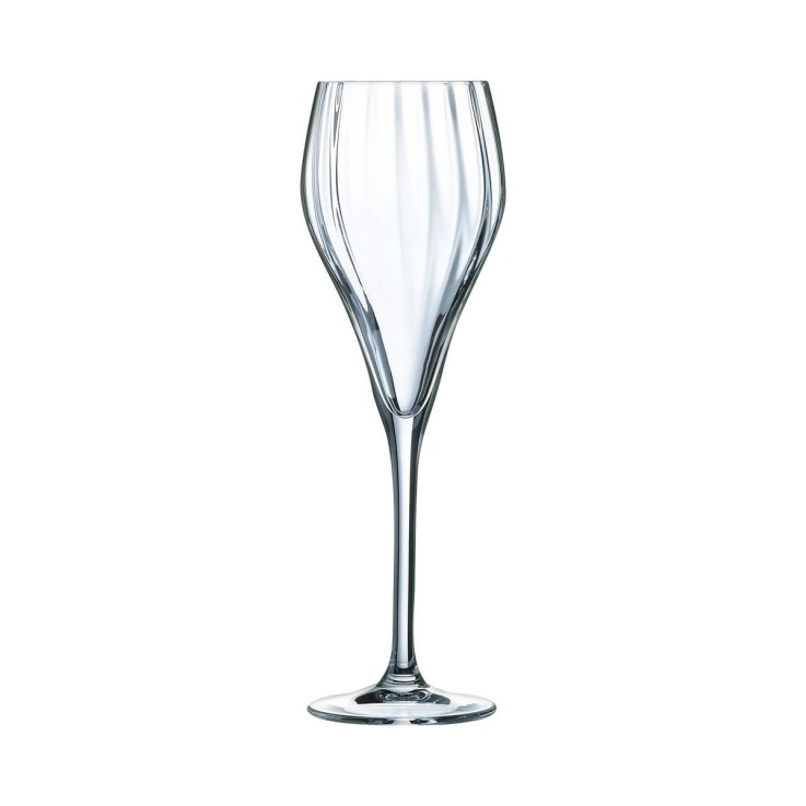 6 flûtes à champagne 16 cl Symétrie