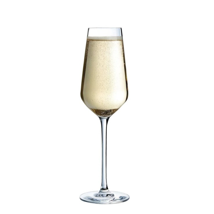 6 flûtes à champagne 23 cl Distinction