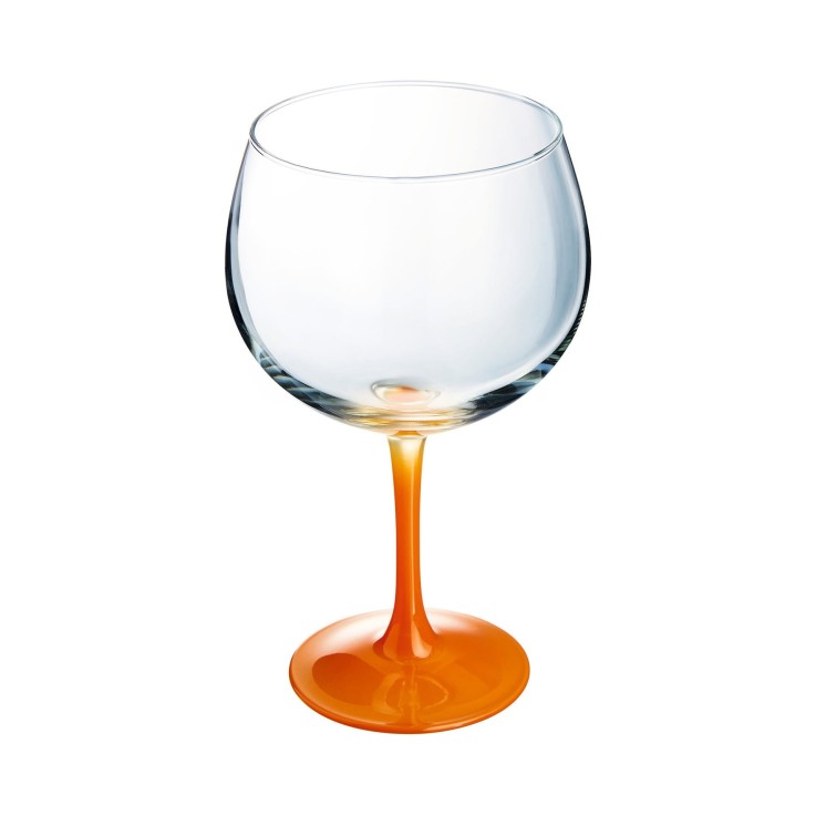 6 verres à cocktail 70 cl oranges -SUMMER POP