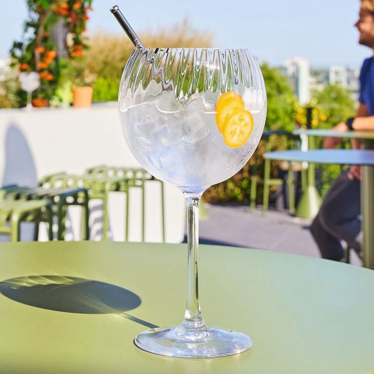 6 verres à pied ballon 58 cl Symétrie