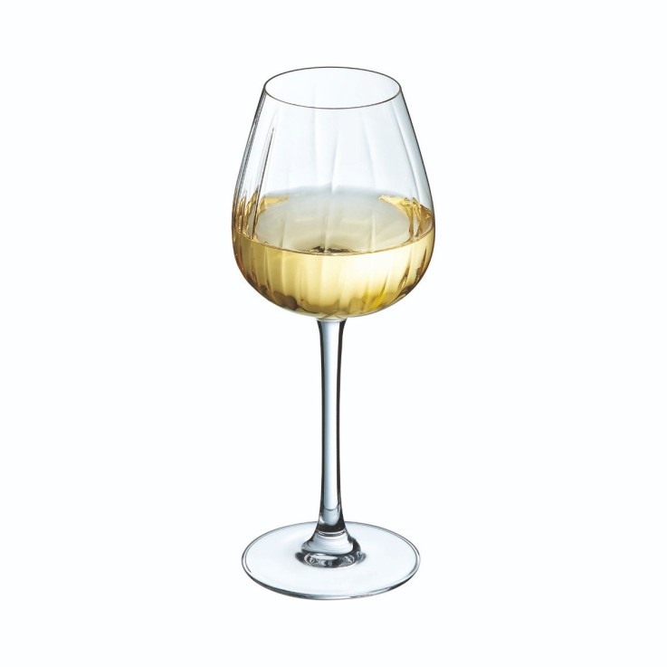 4 verres à pied 35 cl Swirly