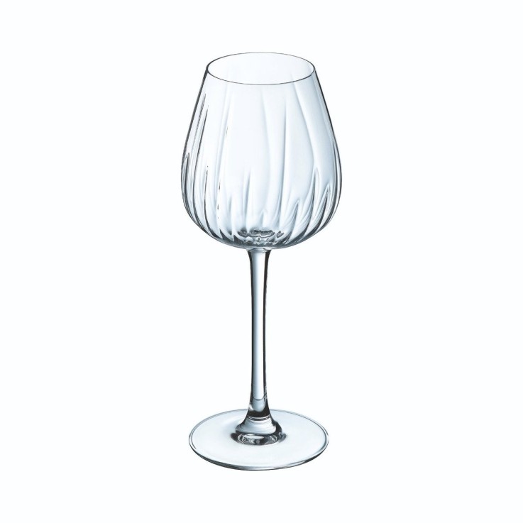 4 verres à pied 35 cl Swirly