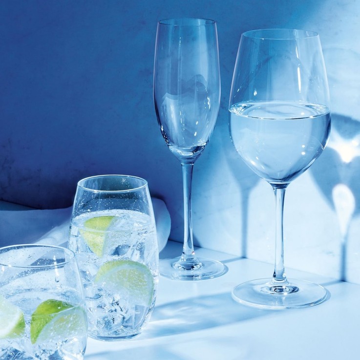 6 verres à eau 40 cl -MENADES