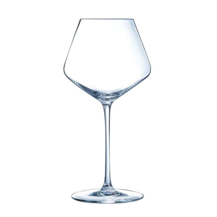 6 verres à pied 42cl Ultime - Verre ultra transparent moderne