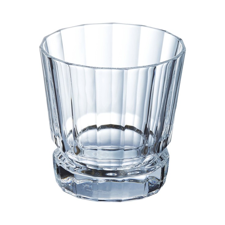6 verres à eau 32cl Macassar - Verre ultra transparent au design vintage