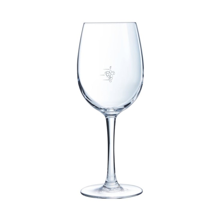 6 verres à pied 35 cl Vin au Verre