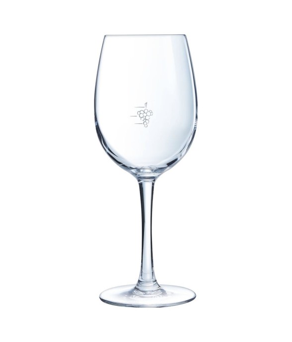 6 verres à pied 35 cl Vin...