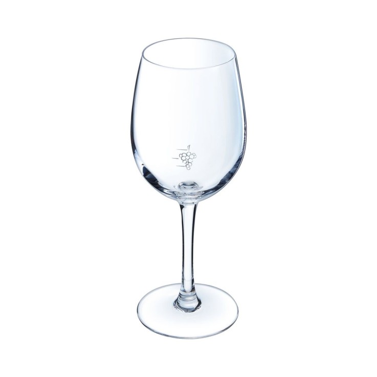 6 verres à pied 35 cl Vin au Verre