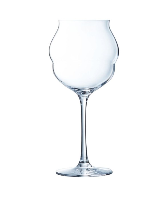 6 verres à pied 40 cl Macaron