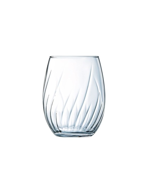 4 verres à eau 36 cl Swirly