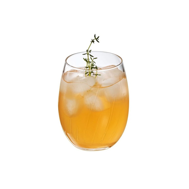 4 verres à eau 36 cl Swirly
