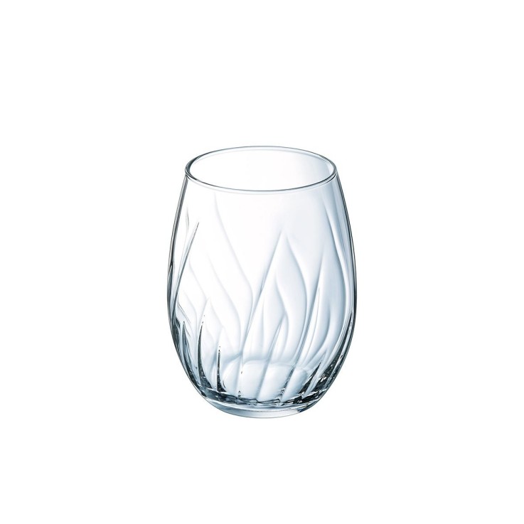 4 verres à eau 36 cl Swirly