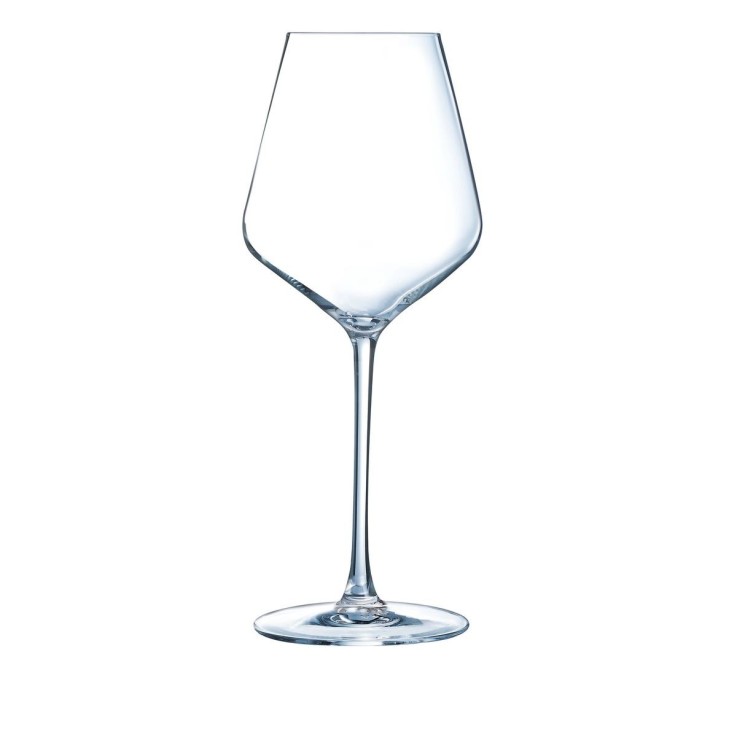 6 verres à pied 28cl Ultime - Verre ultra transparent moderne