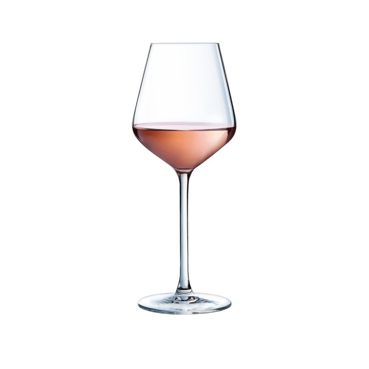 6 verres à pied 28cl Ultime - Verre ultra transparent moderne